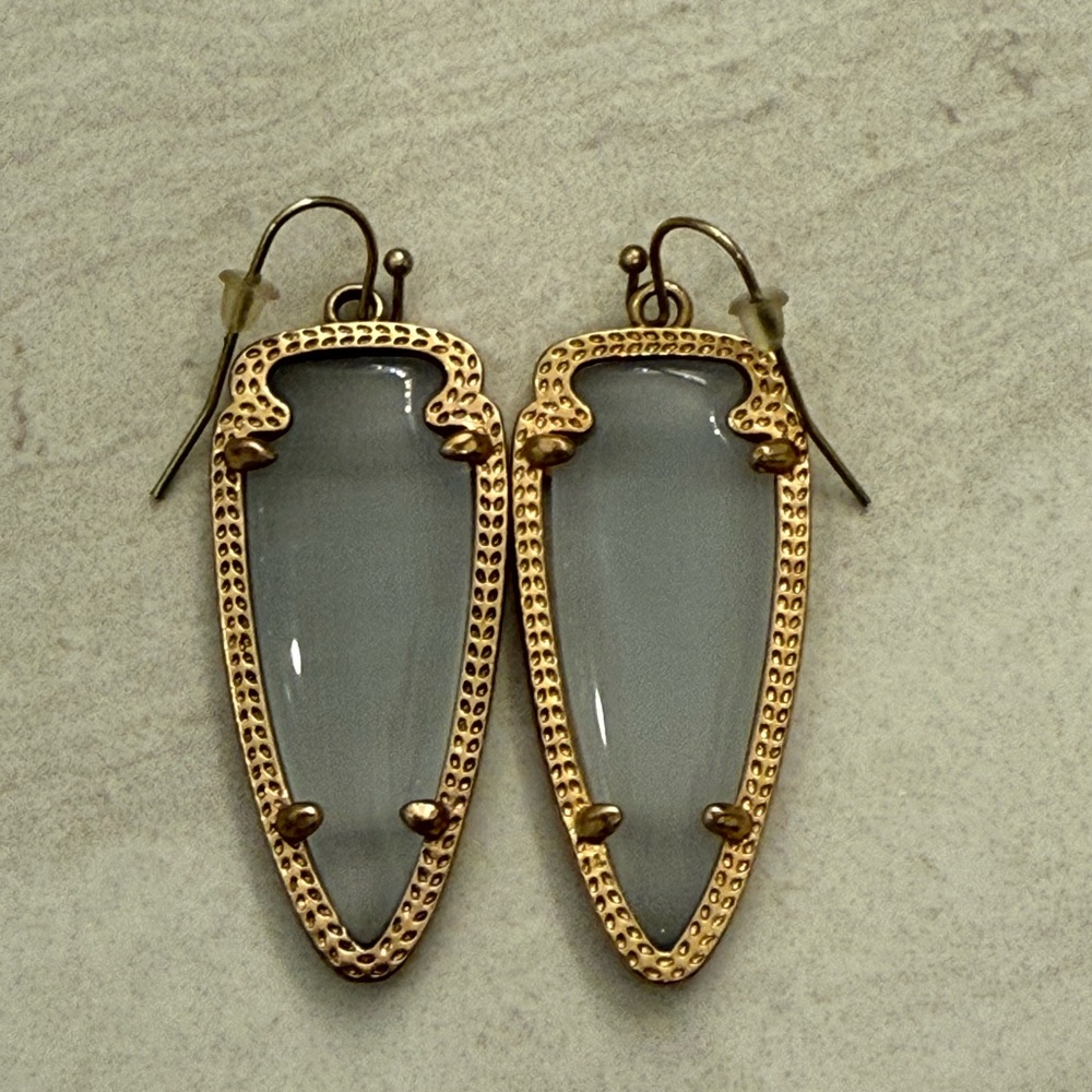 Kendra Scott Sky Earrings in Grey